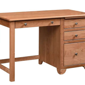 Escritorio de Computadora Decorativo de Estilo Industrial Art Deco de Latón con Cajones para Oficina en Casa - Product Image 1