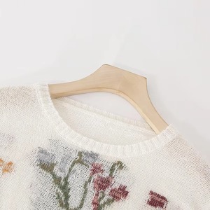 Pull en tricot pour femme, col rond doux, manches longues, décontracté, automne-hiver, mode, qualité supérieure, vente en gros, OEM - Product Image 5