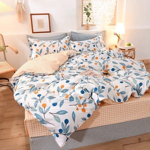 Ensemble de draps plats pour lit double en coton tissé de luxe de haute qualité pour l'hiver, avec option économique - Product Image 4
