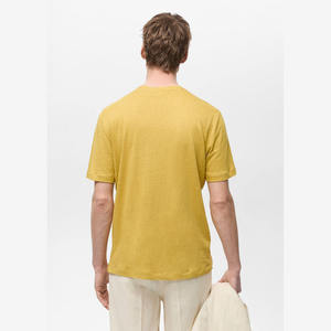 Camiseta deportiva de secado rápido con logo personalizado, tela de malla, para entrenamiento, atletismo, deporte, para hombre y mujer, con estampado en relieve. - Product Image 4