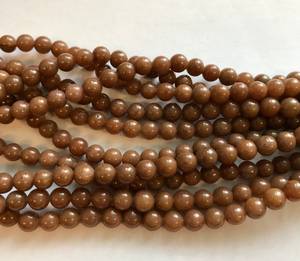 Cuentas Redondas de Jaspe Marrón Natural, Cuentas Sueltas para Joyería, Venta al por Mayor - Product Image 5