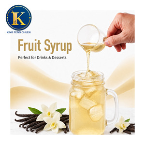 Sirop concentré pour bubble tea à la vanille par King Feng Chuen, certifié HACCP et ISO22000, durée de conservation de 12 mois, TW - Product Image 1