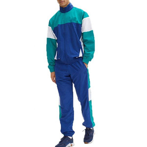 STREETWEAR WINDBREAKER <b>SUIT</b> <b>FOR</b> <b>MEN</b> OVERSIZED NYLON JACKET PANTS SET <b>WATERPROOF</b> CASUAL OUTDOOR FASHION CUSTOM PRINTING OEM - Product Image 1