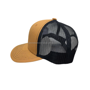 หมวกทรูคเกอร์ผ้าตาข่ายสีคอนทราสต์ส่วนบุคคลหมวกกีฬาด้านหลัง - Product Image 2