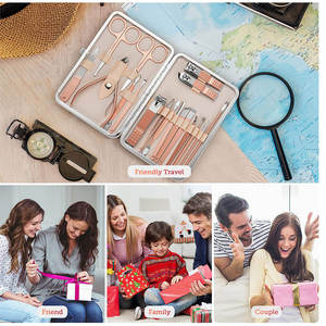 Wholesale Professional And Personal Use Manicure Kit Custom Color Manicure Pedicure Set for Men and Women - Product Image 5