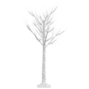 Petit sapin de Noël en plastique blanc, ornement festif pour décorations de fêtes - Product Image 4