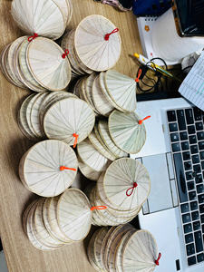 Sombrero Cónico de Hoja de Palma de Bambú con Diseño Transpirable y Materiales Naturales para Uso Agrícola y Decoración de Interiores - Product Image 6