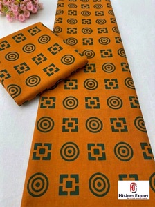 Tela de Algodón Twill Ankara con Estampado Africano Premium, Fábrica Textil OEM ODM Personalizada para la Fabricación de Ropa y Suministro para Exteriores - Product Image 3