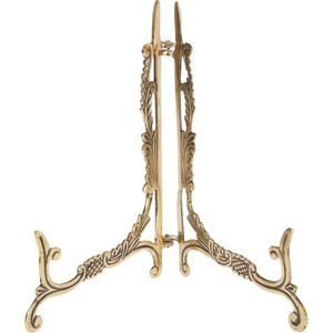Most Selling Display <b>Easel</b> Stand Metal Iron High Quality Brown Color Home Office Decoration Tabletop - Product Image 2