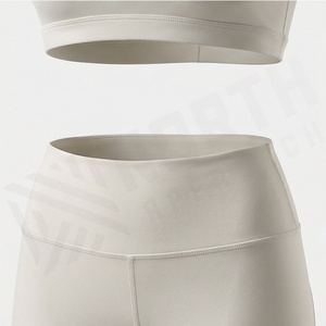 Quick Dry Seamless Yoga Set For Women Plus Size Sports Bra <b>Leggings</b> Fitness Athletic Tops Bottoms Solid <b>Pattern</b> Suit - Product Image 5