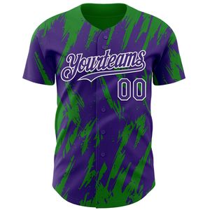 Maillot de baseball unisexe personnalisé à manches courtes, entièrement boutonné, séchage rapide, antibactérien, pour l'hiver, vêtement de sport d'équipe, logo frontal, coton biologique - Product Image 6