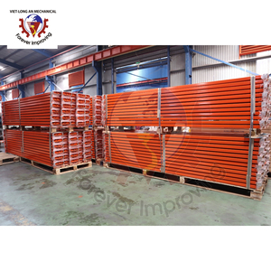 Heavy Duty <b>Steel</b> Upright Selective Pallet <b>Racking</b> for Warehouse Storage with Row Spacer and Adjustable Beam Structure - Product Image 2