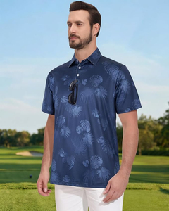 Camiseta Polo de Golf Personalizada con Sublimación para Hombre, Manga Corta, de Secado Rápido, Transpirable, Informal - Product Image 4