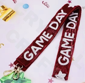 Customised Latest Design seed Beaded Purse Strap Sequin Bag Strap Customized Beaded Strap Handbags Colorful Texas - Product Image 6