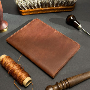 High Quality Leather Passport Holder RFID Travel Wallet Slim Design <b>Card</b> Organizer Custom Logo OEM in Reasonable Price - Product Image 2