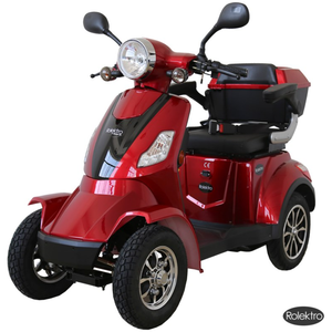 EL MÁS VENDIDO E-Quad 25 V.3 Duo Premium, Litio, Rojo, 25 km/h - Product Image 3