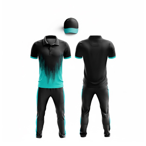 Full Sublimation <b>Cricket</b> Uniform for Clubs | Men Women Youth <b>Cricket</b> Wears Polo Shirt and Trouser Full Team Outfit - Product Image 3