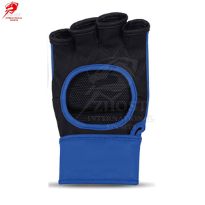Guantes de Entrenamiento de MMA de Cuero Vacuno, Guantes de Boxeo de Medio Dedo, Transpirables, que Absorben la Humedad, con Correa de Muñeca Ajustable y Logotipo Personalizado - Product Image 6