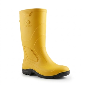 Orange PVC Summer Fashion Safety Waterproof <b>Knee</b>-<b>High</b> Steel Toe Anti-Slip Work Rain Boots for Unisex Construction Farming - Product Image 3
