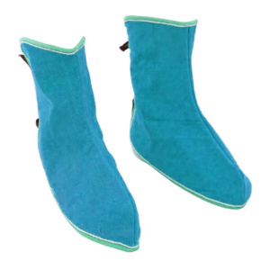 Chaussures de sécurité robustes en cuir de vachette, protection des pieds du soudeur avec vêtements résistants aux étincelles pour les travailleurs - Product Image 4
