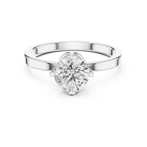 Anillo de Moissanita de Lujo para Bodas - Product Image 1