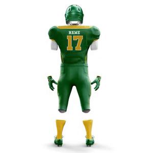 Uniformes de fútbol americano Equipos de clubes Diseño de logotipo gratuito Impresión de transferencia de calor personalizada Bordado Corto Absorbe la humedad UV - Product Image 2