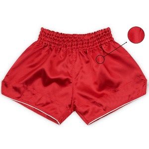 Customized Premium Quality Breathable 220g Muay Thai and MMA Boxing Fight Shorts for Men 100% Polyester - Product Image 5