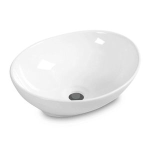 Lavabo Ovale in Ceramica per Bagno, Design d'Interni di Qualità Premium - Product Image 6