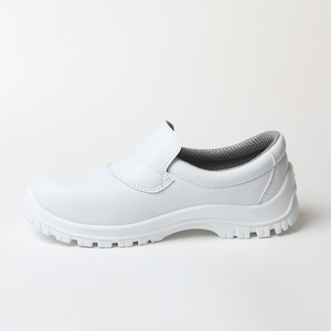 ESD Anti-Static Nurse <strong>Shoes</strong> Microfiber Steel Toe <strong>White</strong> <strong>Chef</strong> <strong>Shoes</strong> for Men - Product Image 3