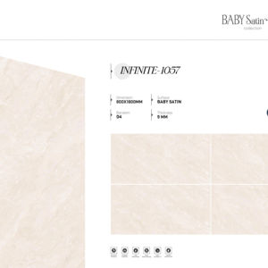 Carreaux de porcelaine satinée moderne pour bébé, 800x1600, 1200x1800, 750x1500 mm, carreaux de grande taille de qualité supérieure pour la décoration intérieure et extérieure - Product Image 1