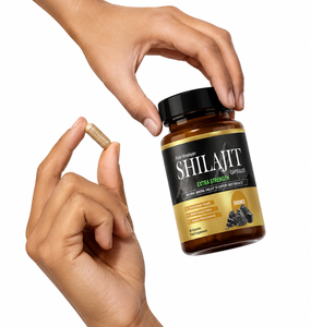 Capsules de Shilajit et de Ginseng de l'Himalaya à Marque Privée OEM |   Extrait de Shilajit Ginseng Panax Zinc |   Complément alimentaire à base de plantes pour adultes - Product Image 2