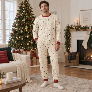 Family Matching Long Pants Set <b>Christmas</b> Family Long Sleeve Sleepwear <b>Christmas</b> Women Loungewear Set OEM Supplier Women Apparel - Product Image 5