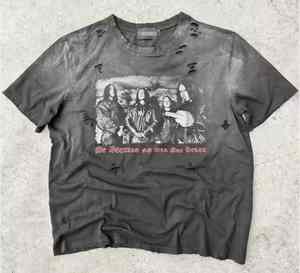 Camisetas personalizadas con logo para hombre, tallas grandes, estilo cropped, vintage, desgastadas. - Product Image 2