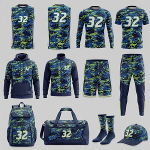 Nouveaux arrivages : ensemble de football 7 sur 7 avec impression par sublimation, en vente. Vêtements de sport de haute qualité, respirants, uniforme de football 7 sur 7 pour hommes. - Product Image 1