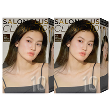 Tinte para el Cabello Mise-en-scene Salon PLUS CLINIC 10 Regular, Color Castaño Ceniza, 2 Sobres, Precio con Descuento - Product Image 1