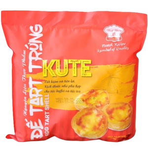 Excellente Qualité, Vente Directe Fabricant, OEM/ODM, HALAL, Coque de Tarte aux Œufs Portugaise Surgelée Non Cuite, Petite Taille, Sac de 720G - Product Image 1