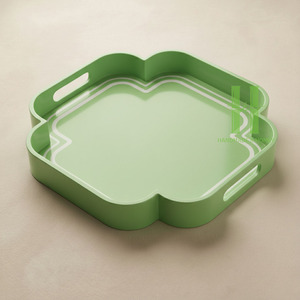 BEST SELLER Plateau de service rectangulaire en laque élégant de haute qualité du Vietnam, fournitures pour restaurants et hôtels - Product Image 3