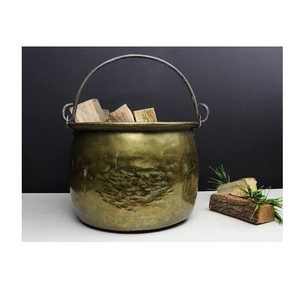 Brass Firewood Rack Customized Size Factory Price Brass Firewood Rack With Fireplace <b>Log</b> <b>Holder</b> At Lowest Price - Product Image 3