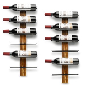 Estantes y soportes para botellas de vino de madera de pino, OEM, personalizados, al por mayor |   Aqdus Saleem India - Product Image 1