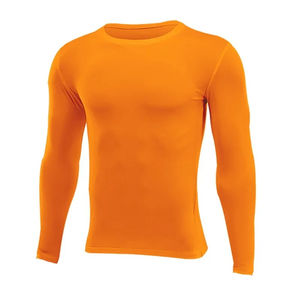 Camiseta Deportiva de Compresión para Hombre, Estilo Moderno, Corte Ajustado, Transpirable, Antibacteriana, de Secado Rápido, Manga Larga, Spandex/Poliéster, Ecológica - Product Image 4