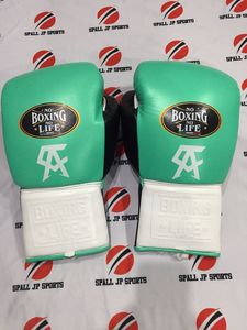 Guantes de Boxeo Profesionales de Primera Calidad, Estilo No Boxing No Life, Guantes de Combate de Cuero Premium, Equipo de Competición de Muay Thai y Kickboxing - Product Image 4
