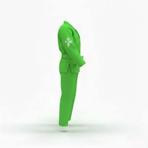 เสื้อแขนยาวสำหรับยูนิเซ็กซ์ พิมพ์ลายตามสั่งโดย RIVIAN ATLANTIC ชุดยิวยิตสู ผ้าฝ้าย 100% คุณภาพสูง - Product Image 3