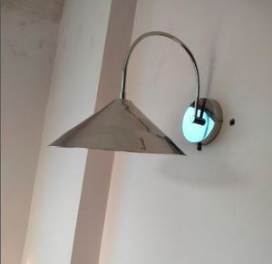 Mid Century Cone Shade Polished Chrome Sputnik <b>Wall</b> lamp: Handmade Decorative <b>Lighting</b> <b>Switch</b> Control Living Room <b>Lighting</b> - Product Image 2