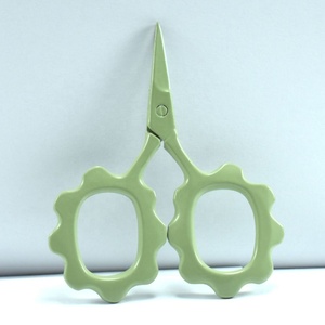 Tijeras de Bordado Mini con Forma de Flor, de Acero Inoxidable, para Diestros, con 30 Dientes, para Manualidades - Product Image 6