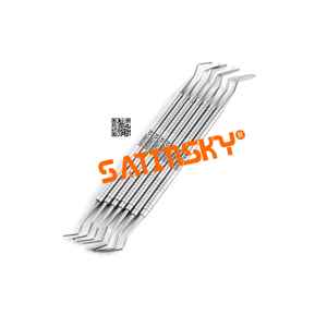 แหนบผ่าตัดสแตนเลสแบบโค้ง 5 ชิ้น ขนาด 16 ซม. ได้รับการรับรองมาตรฐาน CE - Product Image 3