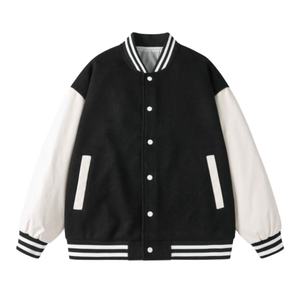 Venta al por mayor personalizada chaqueta de béisbol de diseño bordado Logo Varisty Jacket - Product Image 4