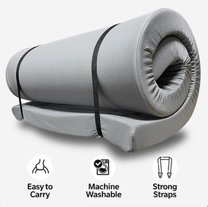 Matelas pneumatique de camping avec pompe intégrée, sac en nylon TPU, emballage OEM, marque personnalisée, type matelas à air scellé, style extérieur - Product Image 5