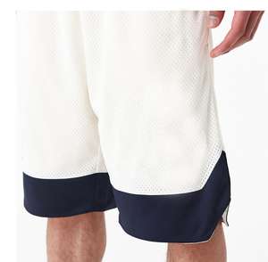 Shorts de jogging en mesh pour hommes, sublimation personnalisée, 100% polyester, taille élastique, style streetwear. - Product Image 5