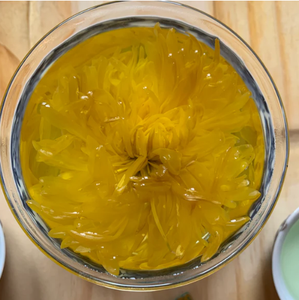 Flores de Crisantemo Amarillo Orgánicas de Gran Tamaño, Té Floreciente Hecho a Mano, Hermosas Flores Secas para Baño en Empaque a Granel - Product Image 2