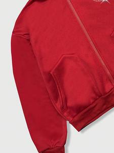 เสื้อฮู้ดดี้ขนสัตว์ผู้ชาย ทรงหลวม ไหล่ตก สไตล์ลำลอง สตรีทแวร์ ชุดออกกำลังกาย เนื้อผ้าหนา ใส่สบาย ทรงทันสมัย เหมาะกับฤดูหนาว - Product Image 2